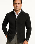Mens Cardigan Wool Knit Buttoned Casual Comfortable Fit 1