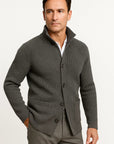 Mens Cardigan Wool Knit Buttoned Casual Comfortable Fit 4
