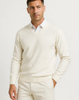 Mens Cashmere Pullover V-Neck Slim Fit 100% Cashmere Elegant Casual Wear 6
