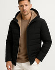 Mens Fleece Jacket Black Thick Windproof Casual 5XL Winter Outdoor 1