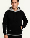 Mens Hoodie Gray Soft Fabric Casual Warm Durable Comfort 3