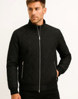 Mens Jacket Insulated Warm Fabric Classic Versatile Design 1