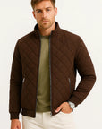 Mens Jacket Insulated Warm Fabric Classic Versatile Design 5