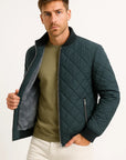 Mens Jacket Insulated Warm Fabric Classic Versatile Design 6
