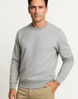 Mens Sweater Thick Velvet Round Neck Casual Winter 1