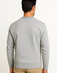 Mens Sweater Thick Velvet Round Neck Casual Winter 2