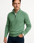 Mens Sweater Wool Relaxed Fit Long Sleeve Casual Comfort for Fall and Winter 3