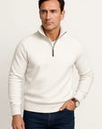 Mens Sweater Wool Relaxed Fit Long Sleeve Casual Comfort for Fall and Winter 6