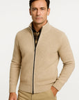 Mens Casual Vest Premium Fleece High Collar Zip Winter Wear 1