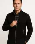 Mens Casual Vest Premium Fleece High Collar Zip Winter Wear 3