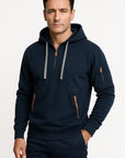 Mens Hoodie Cotton Modern Fit Utility Pockets Casual Versatile 1