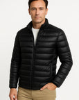 Mens Winter Jacket Insulated Puffer Bomber Style 1