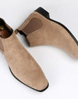 Men's Chelsea Boots Faux Suede Classic Design Slip-On