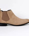 Men's Chelsea Boots Faux Suede Classic Design Slip-On