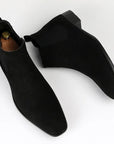 Men's Chelsea Boots Faux Suede Classic Design Slip-On