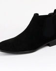 Men's Chelsea Boots Faux Suede Classic Design Slip-On