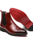 Men's Chelsea Boots Premium Leather Comfortable Everyday Wear