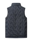 Men's Down Vest Cotton Fleece Warm Plus Size 5XL Casual Jacket
