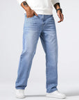 Men's Jeans Stretch Soft Fabric Comfortable Fit