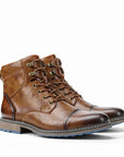 Men's Leather Boots Retro Style Comfortable Fit