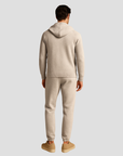 Men's Loungewear Set Wool Zipped Hoodie Jogger Pants 3