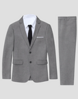 Men's Suit Two Piece Slim Fit Lightweight Fabric for Weddings and Formal Events