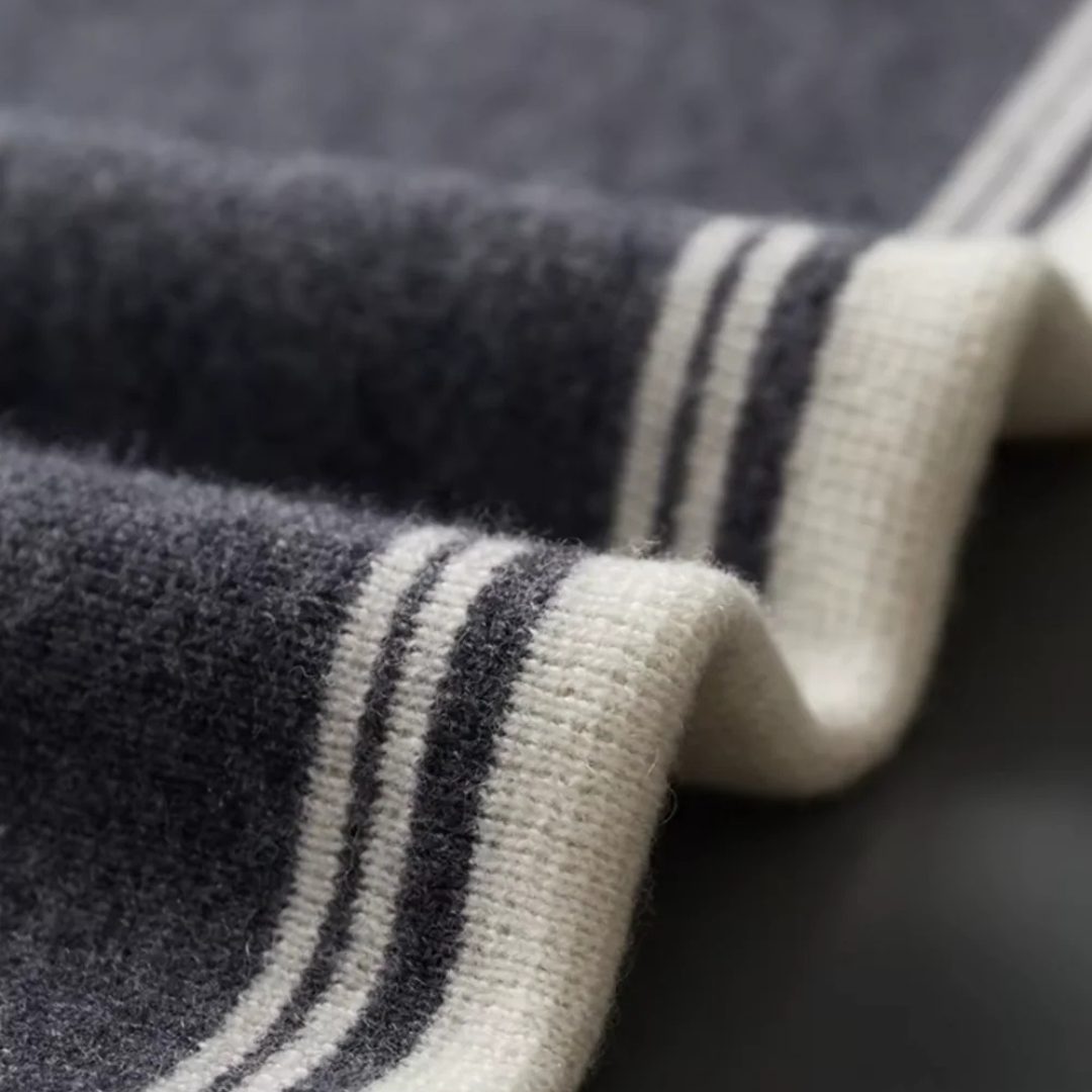 Men's Tracksuit Merino Wool Zip-Up Hoodie and Joggers Set