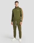Men's Tracksuit Set Breathable Fabric Striped Design 2