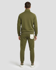 Men's Tracksuit Set Breathable Fabric Striped Design 3