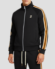 Men's Tracksuit Set Breathable Fabric Striped Design 6