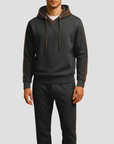 Men's Tracksuit Set Mesh Casual Outfit Soft Breathable Material 5