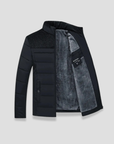 Men's Puffer Jacket Thickened Plush Winter Coat