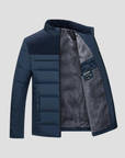 Men's Puffer Jacket Thickened Plush Winter Coat
