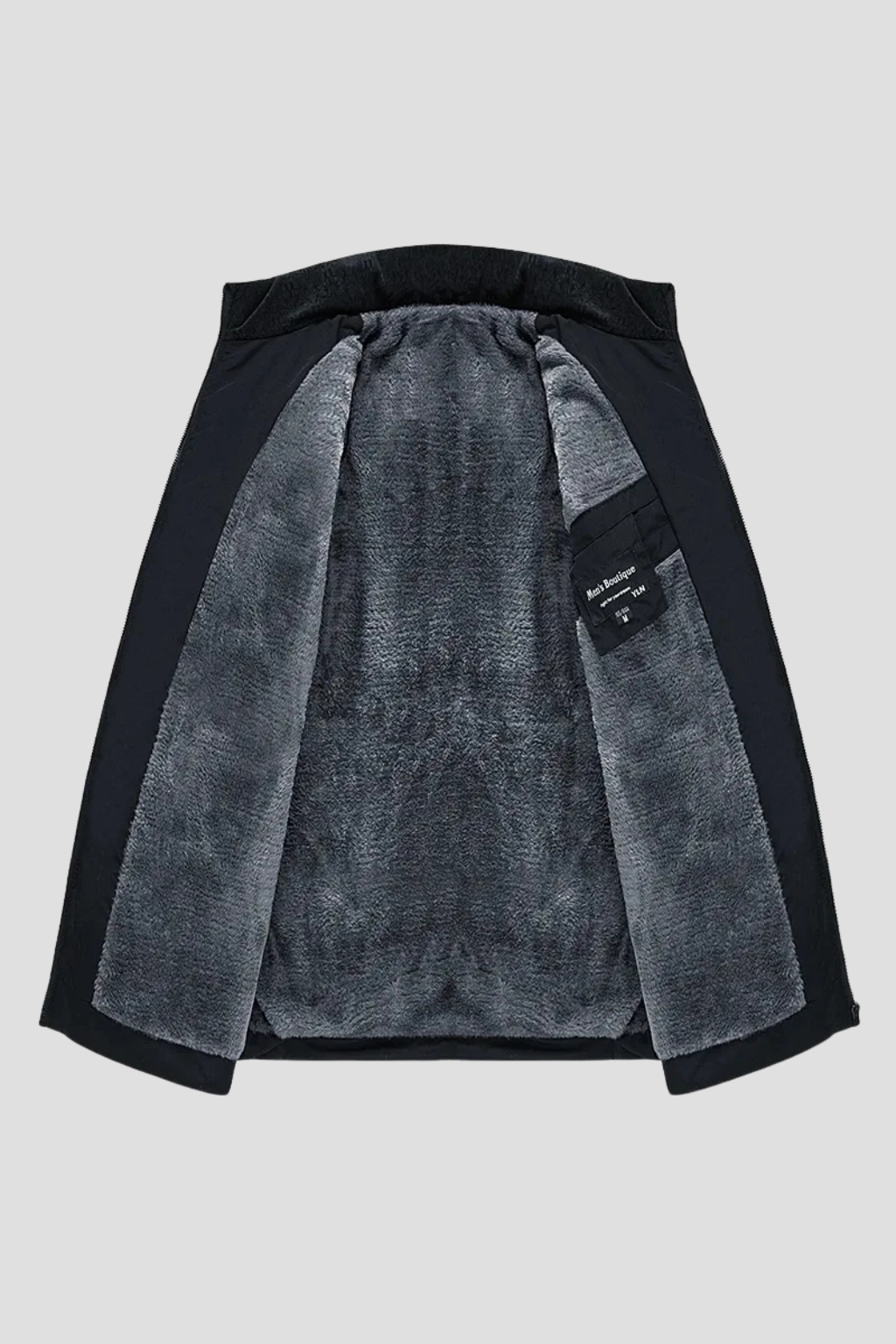 Men's Puffer Jacket Thickened Plush Winter Coat