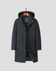 Men's Winter Jacket Faux PU Business Casual
