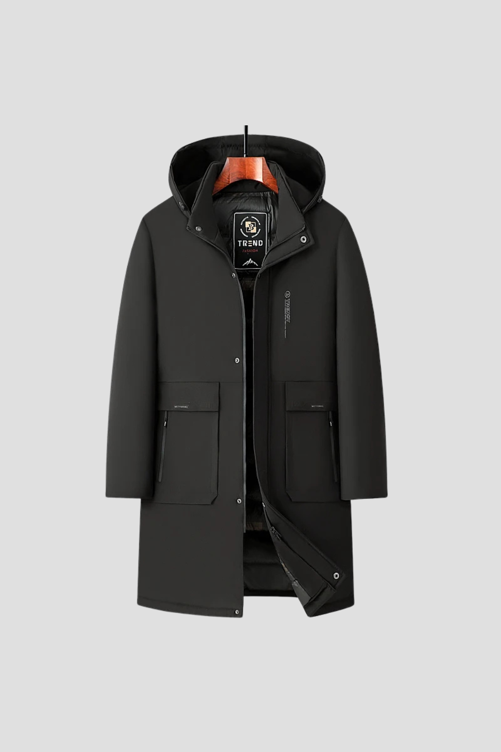 Men's Winter Jacket Faux PU Business Casual