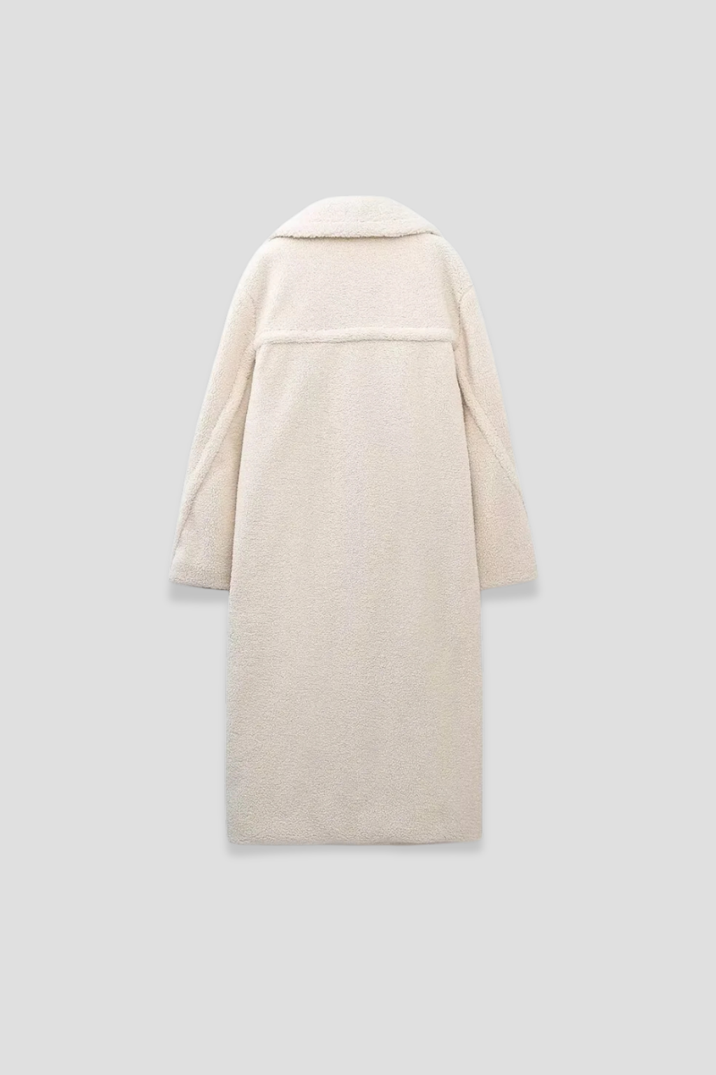 Women's Wool Coat Teddy Mid-Length Camel for Winter