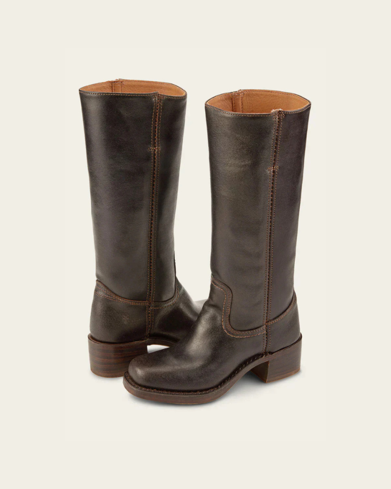 Womens Black Knee High Boots – Trendy Leather Design for Comfort and Durability, Perfect for Everyday Wear 11