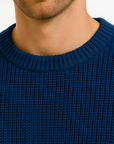 Men's Sweater Acrylic Oversized Pullover Ribbed Design