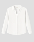 Women's Blouse Lightweight Tailored Long Sleeve Shirt 1