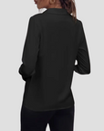 Women's Blouse Lightweight Tailored Long Sleeve Shirt 6
