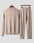 Men's Lounge Set Merino Wool Two-Piece Soft Comfort