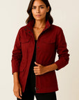 Jacket Womens Polyester Elegant Casual Design With Practical Pockets 4