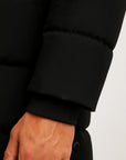 Men's Waterproof Puffer Jacket Insulated Black