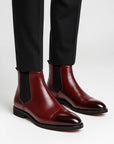 Men's Chelsea Boots Premium Leather Comfortable Everyday Wear