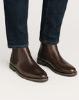 Men's Chelsea Boots Synthetic Leather Retro Slip-On Comfortable Fashion