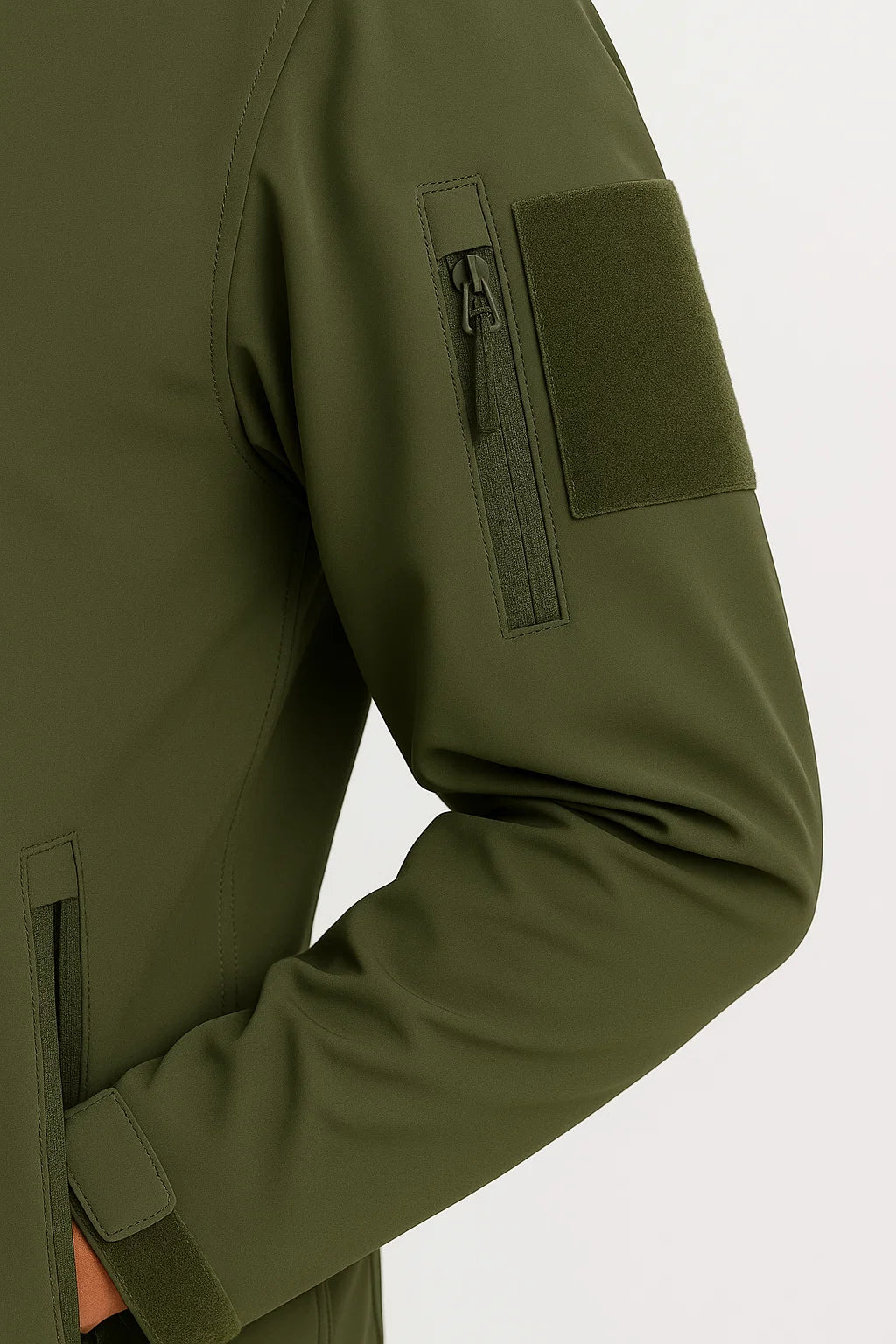 Men's Waterproof Tactical Jacket Soft Shell Hooded Windproof