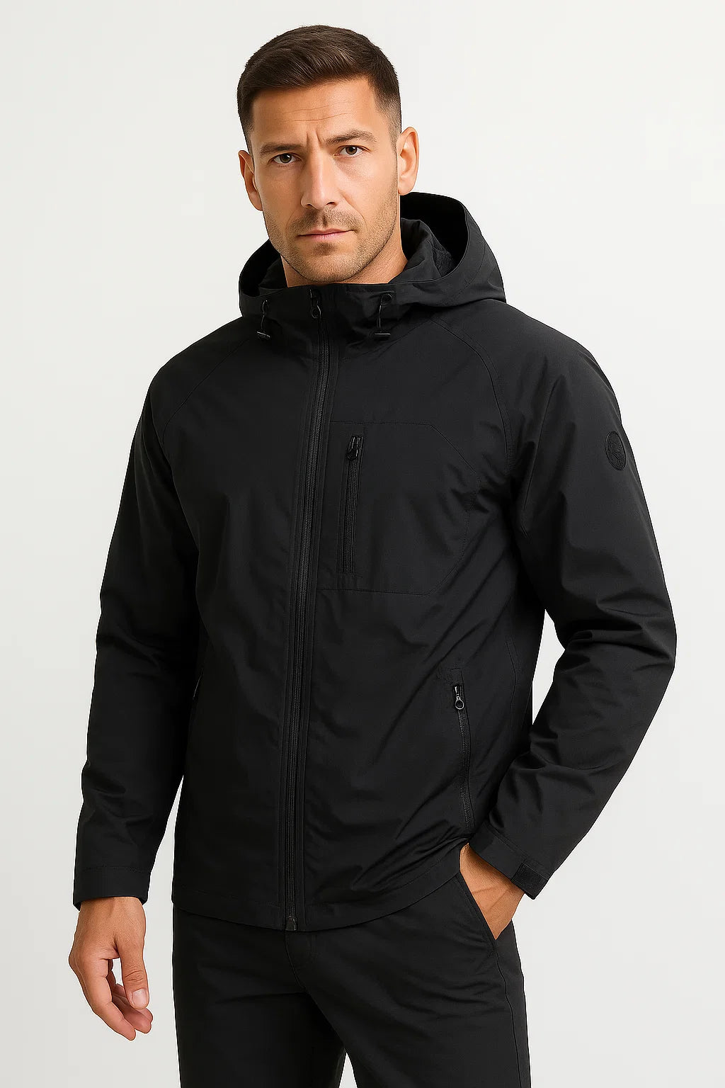 Men's Waterproof Jacket Plus Size Tactical Windbreaker Outdoor