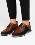 Men's Oxford Shoes Leather Ergonomic Design Comfortable Support