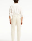 Men's Trousers Modern Fit Cotton Elegant with Folds